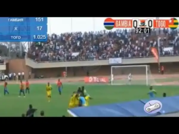 Video: Togo vs Gambie 1-0 but Floyd Ayite 16/10/2018